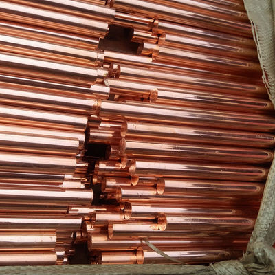 빨간 ASTM B151M 구리 둥근 봉 구리 니켈 바 6m 2m