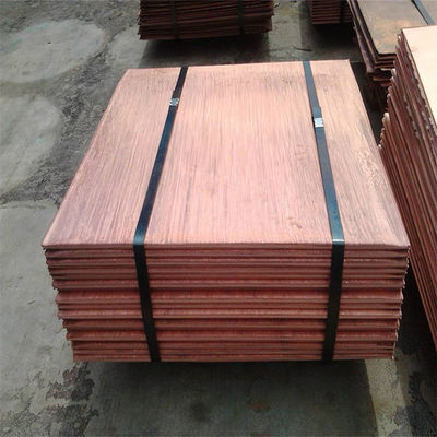 ASTM AISI 순수한 적색 구리 플레이트 시트 0.5 밀리미터 0.8 밀리미터 1 밀리미터