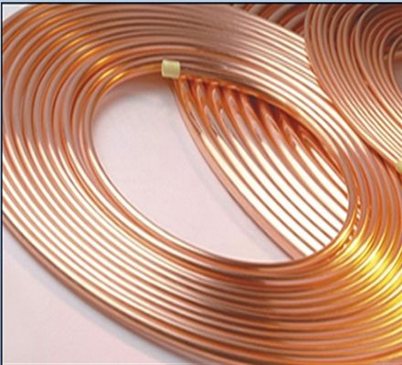 ASTM 냉동 AC 구리관 튜브 부침개 동판 C26000 C27000